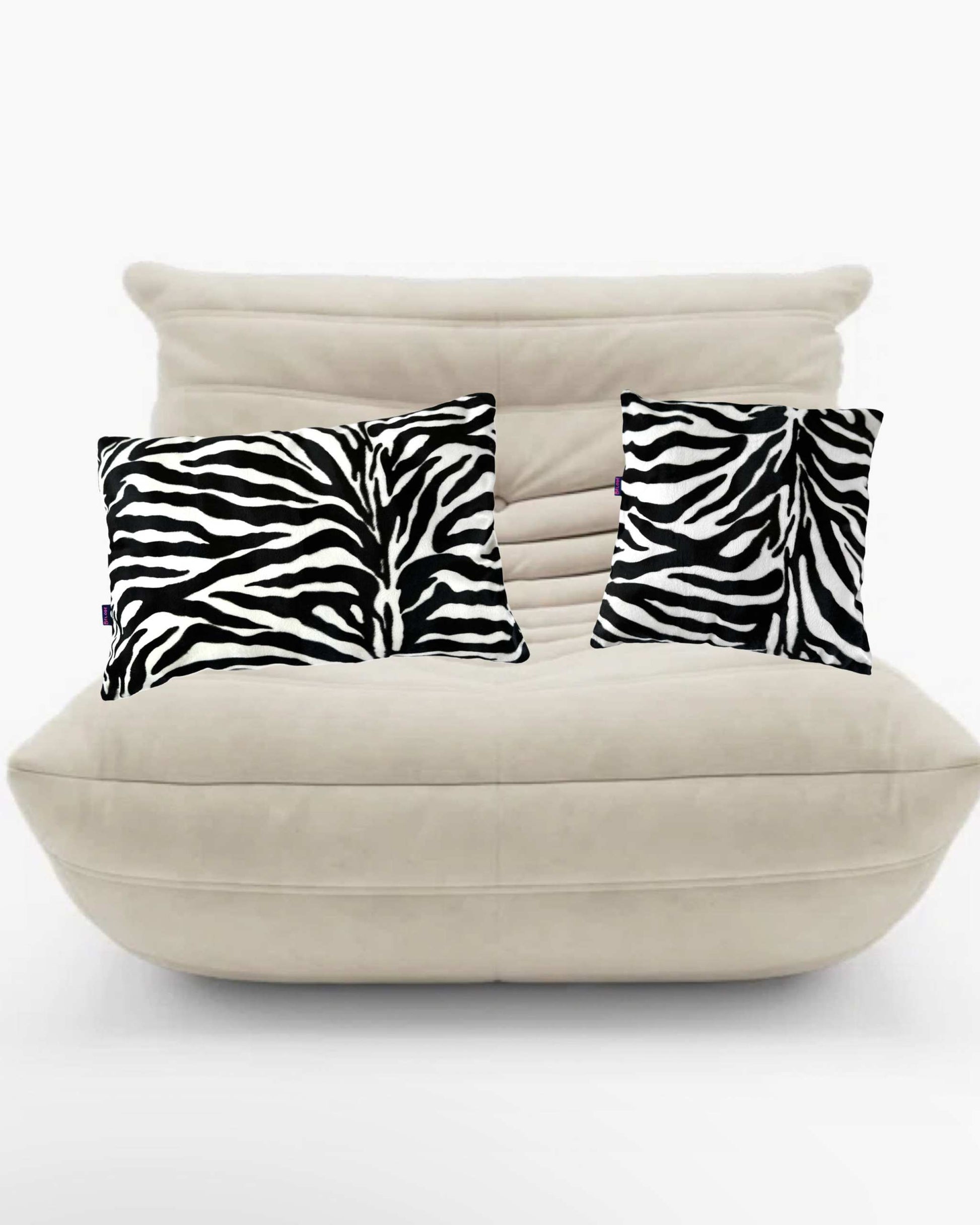 ZEBRA INTERIOR CUSION WHITE/BLACK