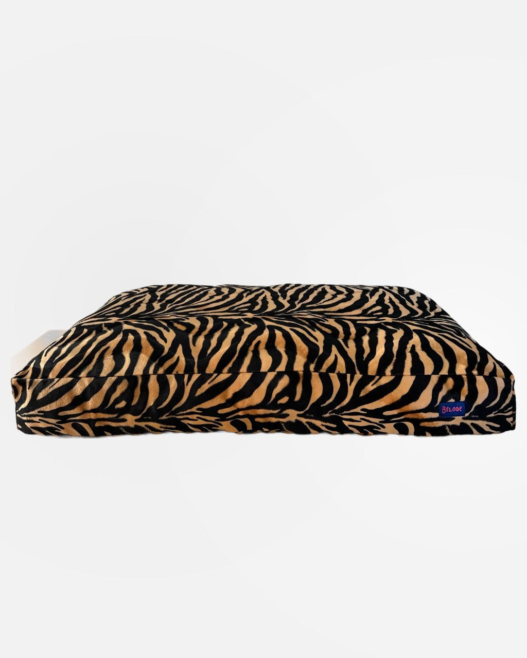 ZEBRA DOG BED BEIGE/BLACK