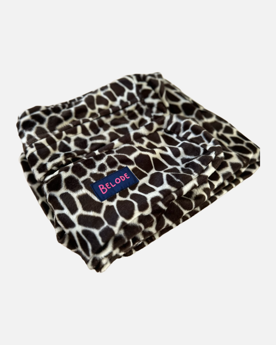 GIRAFFE COVER BROWN/WHITE