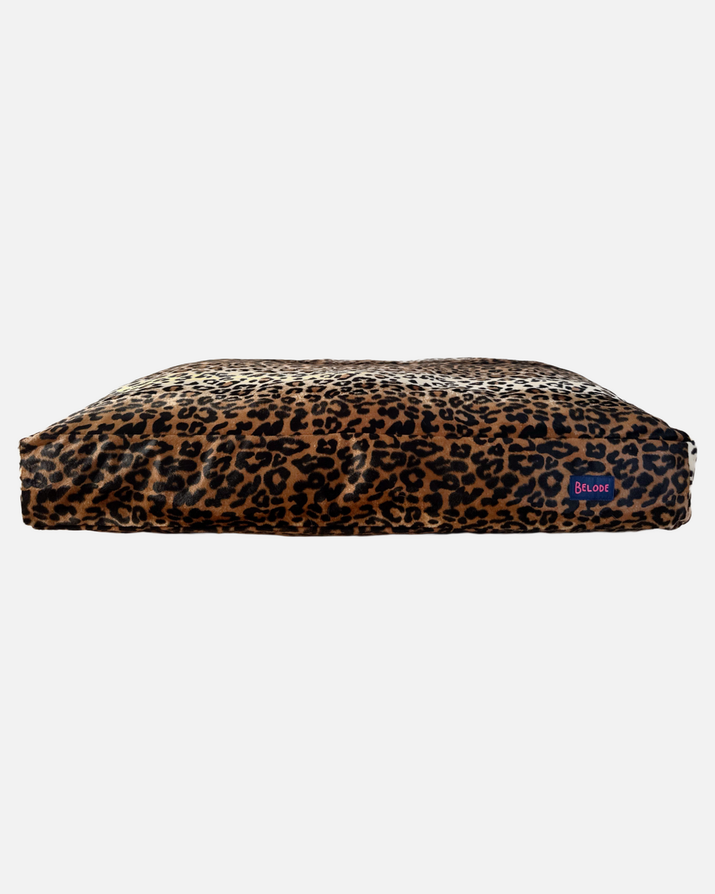 LEOPARD DOG BED BROWN/BLACK
